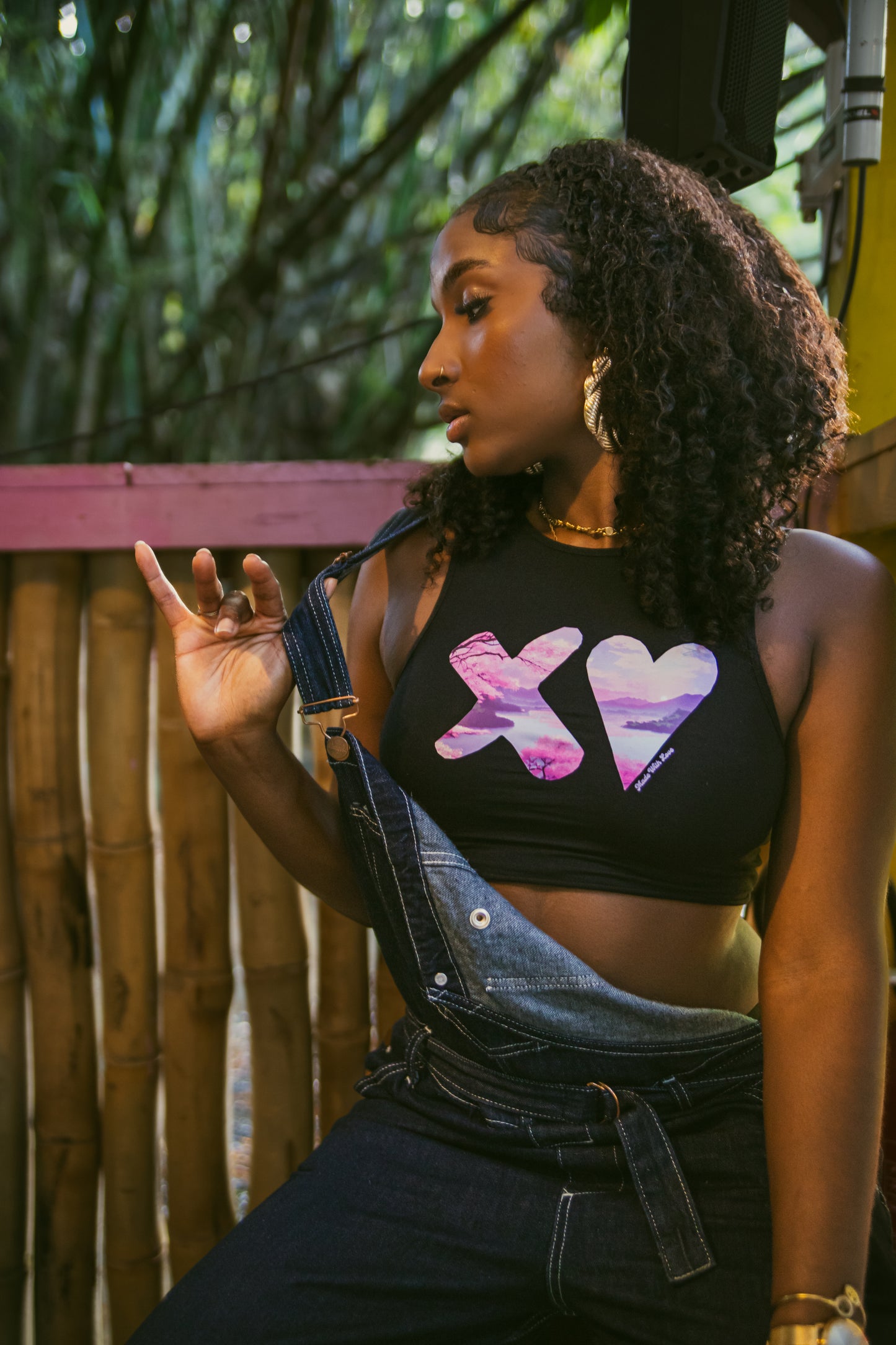 JAPAN SUNSET - CROP TOP