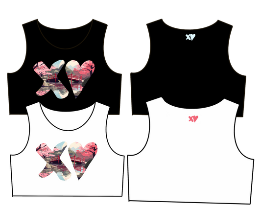 JAPAN SUNSET - CROP TOP