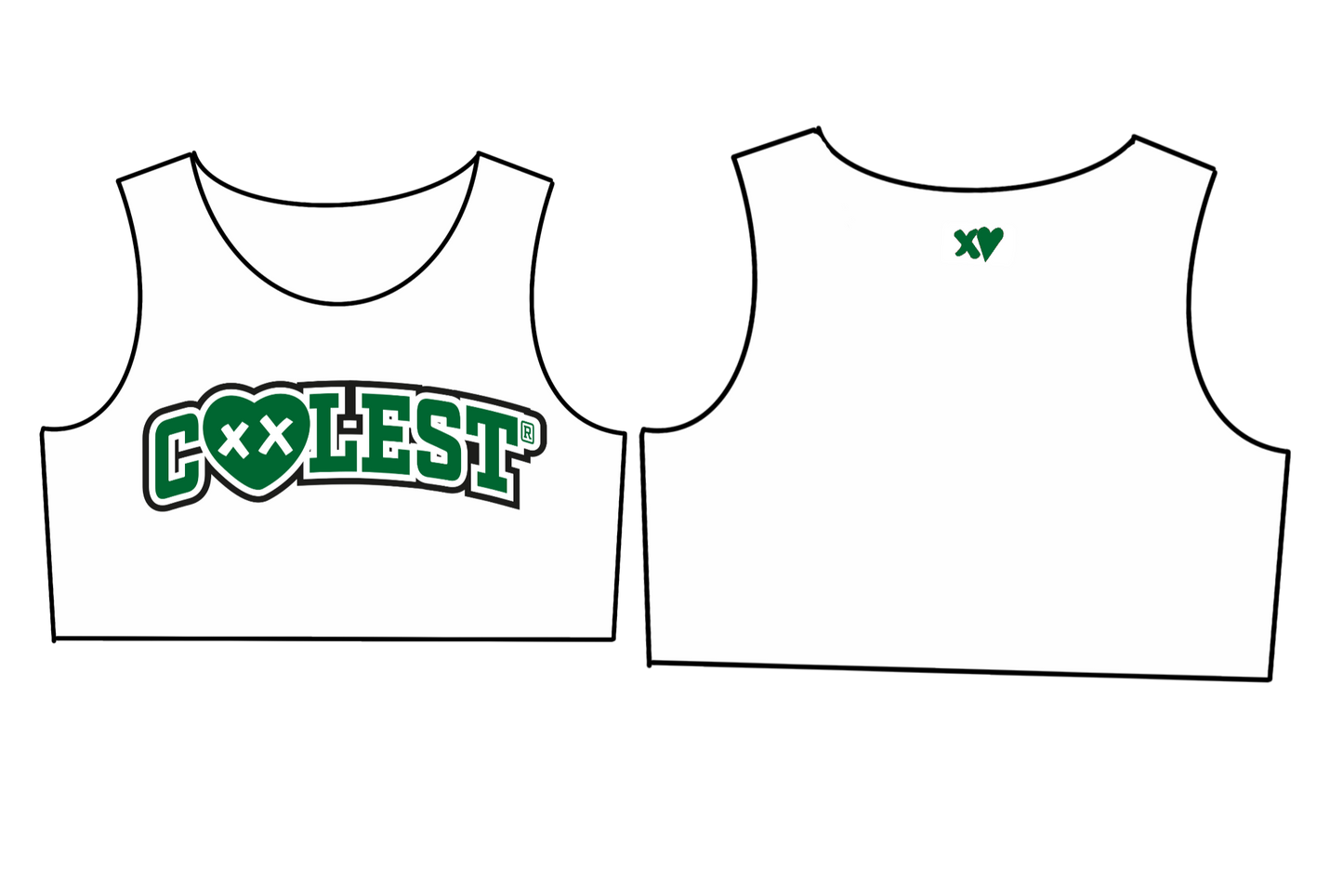 UNIVERSITY - CROP TOP