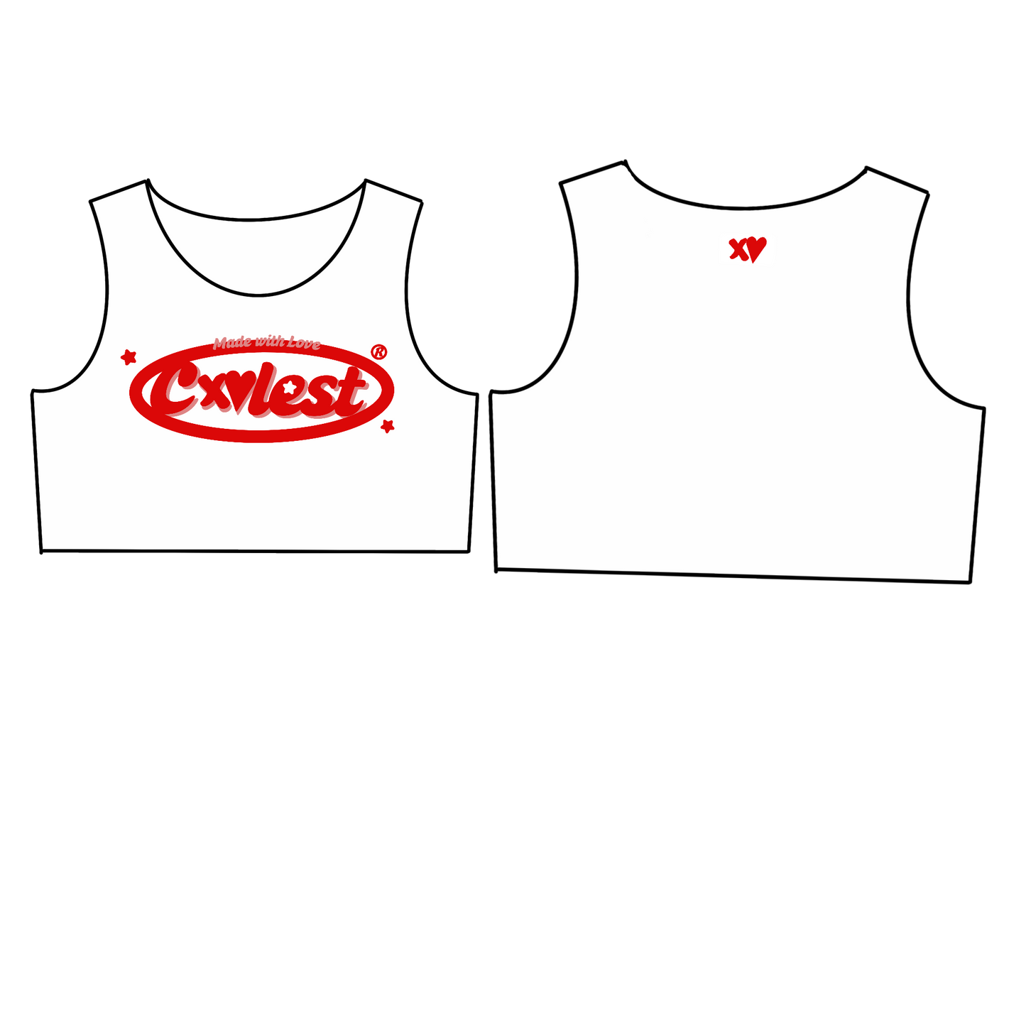 WORLD IS YOURS - CROP TOP